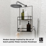 Umbra Cubiko Shower Caddy Black