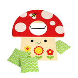 Petit Collage Toadstool Toss Wooden Cornhole Game Multi-Coloured