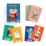 Mudpuppy Hoot Am I? Charades Card Game Multi-Coloured