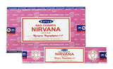 Satya Nag Champa Nirvana Incense Sticks Aroma Relaxation 15g x12 Packet
