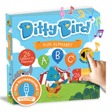 Ditty Bird Fun Alphabet Sound Book Rechargeable Multi-Coloured