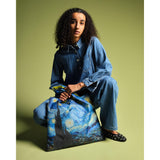LOQI Van Gogh The Starry Night Reusable Tote Bag