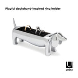 Umbra Dachsie Ring Holder Chrome
