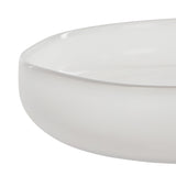Amalfi Nevoso Glass Plate White