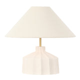 Amalfi Lutton Table Lamp Taupe & Natural