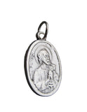 Saint Pendant Saint Religious Patron Charm Medal Necklace Italy St Peter St Paul