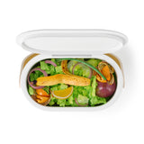 Umbra Bellwood Compost Bin White & Natural
