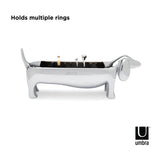 Umbra Dachsie Ring Holder Chrome