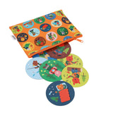 Petit Collage Little Campers Matching Game Multi-Coloured