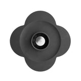 Umbra Bloom Drain Stop & Hair Catcher Black