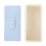 Emporium Lulu Collection Ceramic Box Blue Grid Pattern