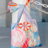 LOQI Hilma af Klint Childhood Tote Bag Multi-Coloured