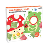 Petit Collage Toadstool Toss Wooden Cornhole Game Multi-Coloured