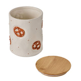 Emporium Pierre Pretzel Cannister 1600ml Porcelain Storage Jar