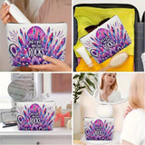 Just a Girl Who loves Rocks Makeup Bag Necessarie Pouch Storage Vibrant 22x15cm