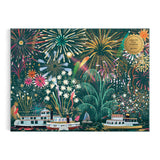 Galison Fireworks Jubilee Foil Puzzle 1000pc Multi-Coloured