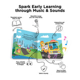 Ditty Bird Kids Children's Songs USB-C Sound Book Multi-Coloured