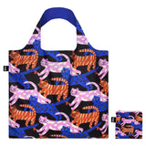 LOQI Glitter Power Cats Eco-Friendly Reusable Bag Multi-Coloured