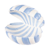 Emporium Zona Clam Dish Decorative White Blue