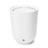 Umbra Step Waste Can with Lid White