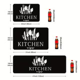 3 pieces Kitchen Absorbent Rugs Mat Carpet Room