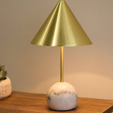 Amalfi Charlie Conical Table Lamp Gold
