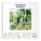 Galison Evergreen Gardens Puzzle 500pc Multi-Coloured