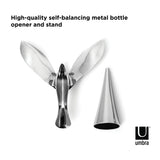 Umbra Tipsy Bottle Opener Chrome