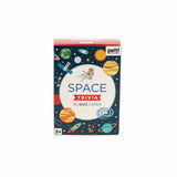 Petit Collage Space Trivia Card Multi-Coloured