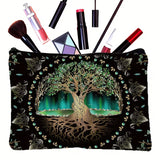 Magic Tree of Life Makeup Bag Necessarie Pouch Storage Vibrant 22x15cm