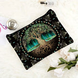 Magic Tree of Life Makeup Bag Necessarie Pouch Storage Vibrant 22x15cm