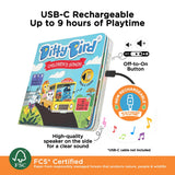 Ditty Bird Kids Children's Songs USB-C Sound Book Multi-Coloured