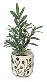 Urban Products Olive Print Planter Brown 16cm