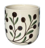 Urban Products Olive Print Planter Brown 16cm