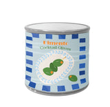 Cocktail Olives Can Planter Blue 10cm