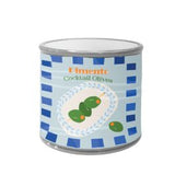 Cocktail Olives Can Planter Blue 10cm