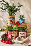 La Dolce Vita Planter Red 12cm