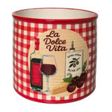 La Dolce Vita Planter Red 12cm