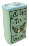 Urban Products Earl Grey Tea Bud Vase Blue 11cm