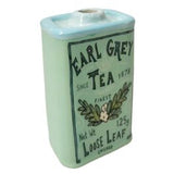 Urban Products Earl Grey Tea Bud Vase Blue 11cm