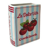 La Dolce Vita Book Planter Red 12cm