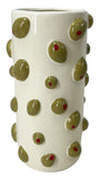Olive Vase Green 22cm