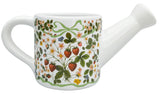 Strawberry Fields Watering Can Planter Red & Green 25cm