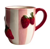 Strawberry Delight Mug Red 10cm