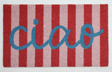 Urban Products Ciao Doormat Red & Pink 45x75cm