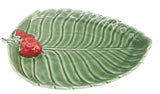 Strawberry Platter Green 32cm
