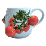 Urban Products Tomato Mug Blue & Red 10cm