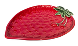 Strawberry Plate Red 22cm