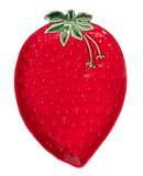 Strawberry Plate Red 22cm