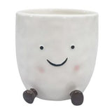 Sweetie Pie Friends Vessel White 11cm